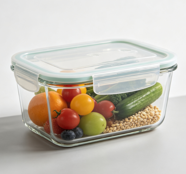 Glass Food Storage Container